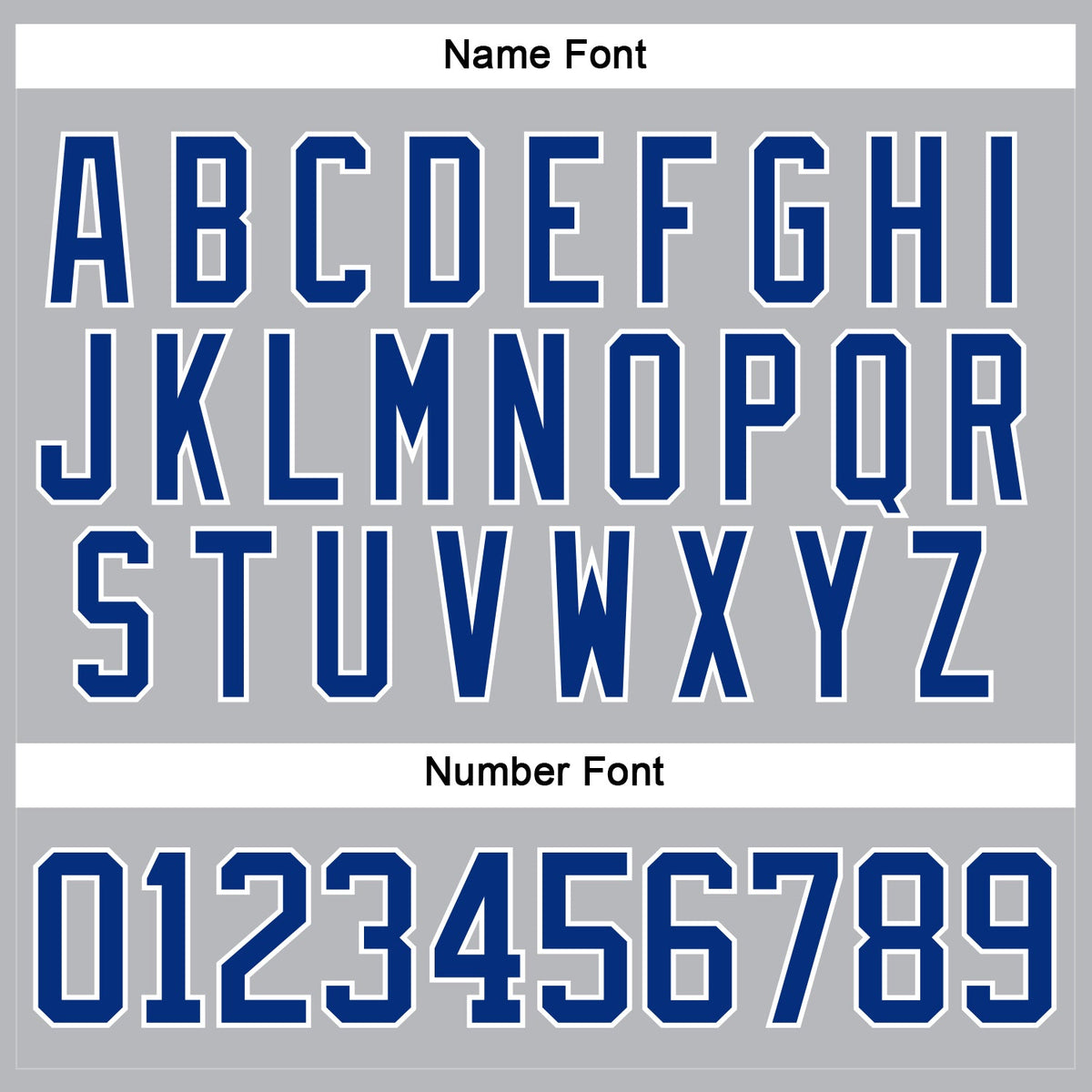Custom Hockey Jersey - Gray Royal-White Lace Neck product image 5