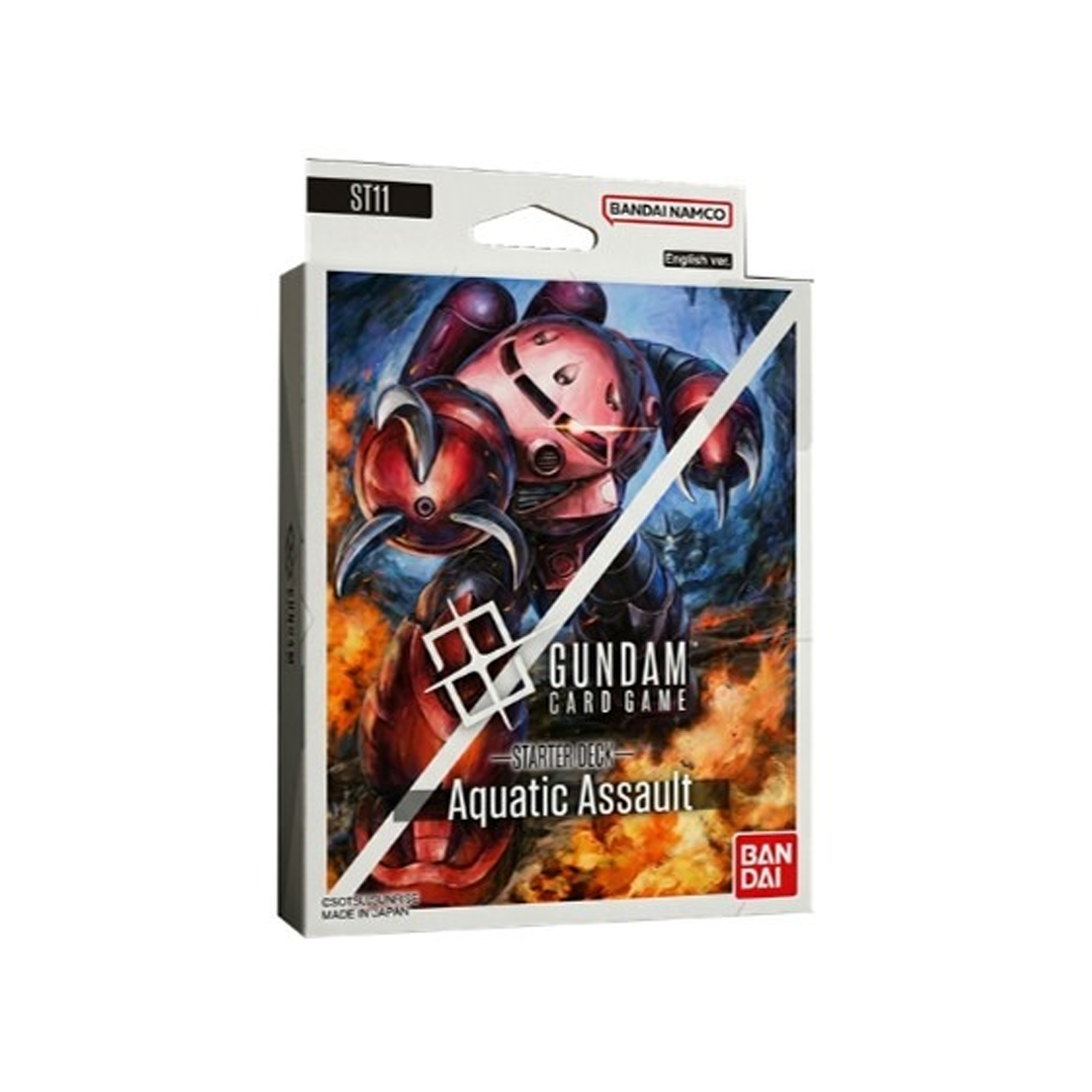 Gundam TCG: Starter Deck 11: Aquatic Assault (ST11) product image 1, provided for visual reference and product detail review