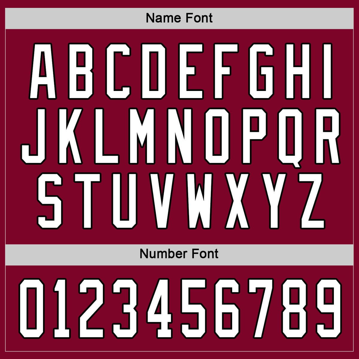Custom Hockey Jersey - Maroon White-Black product image 4