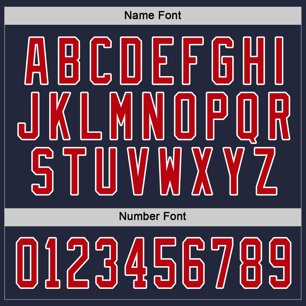 Custom Hockey Jersey - Navy Red-White product image 4