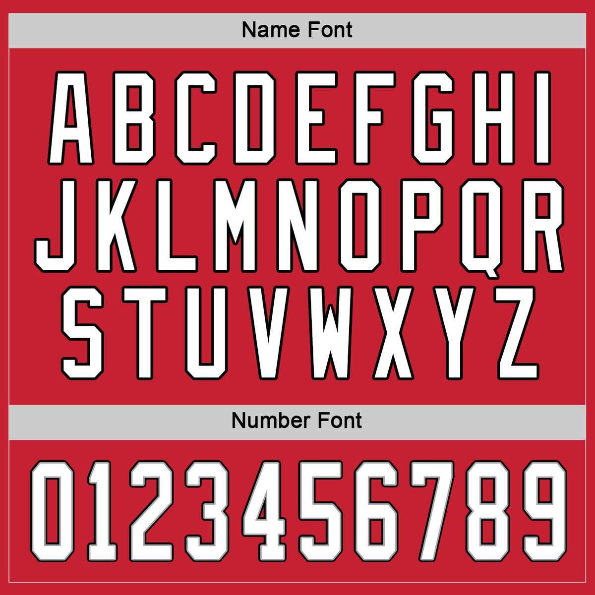 Custom Hockey Jersey - Red White-Black product image 4
