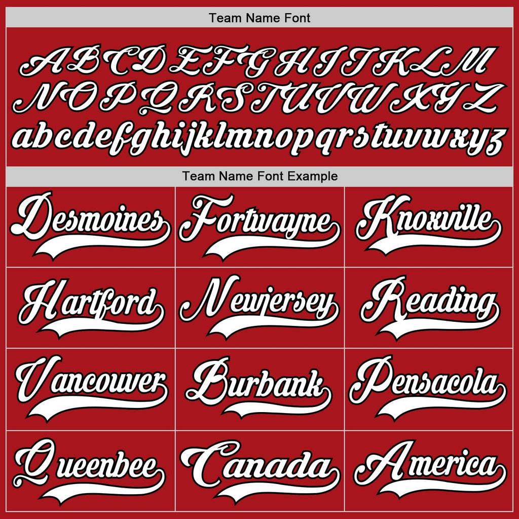 Custom Hockey Jersey - Red White-Black Lace Neck product image 4