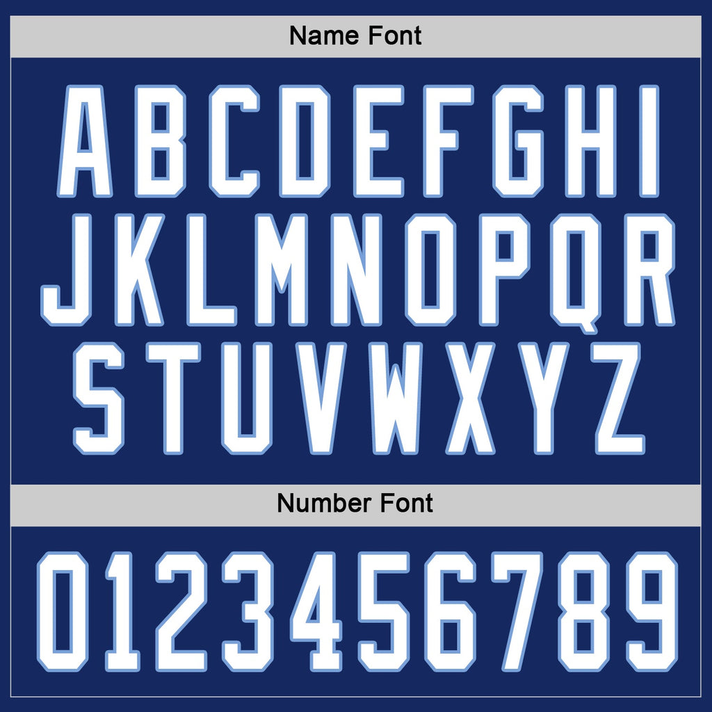Custom Hockey Jersey - Royal White-Light Blue product image 4