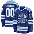 Custom Hockey Jersey - Royal White-Light Blue product image 1