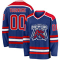 Custom Hockey Jersey - Royal Red-White product image 1