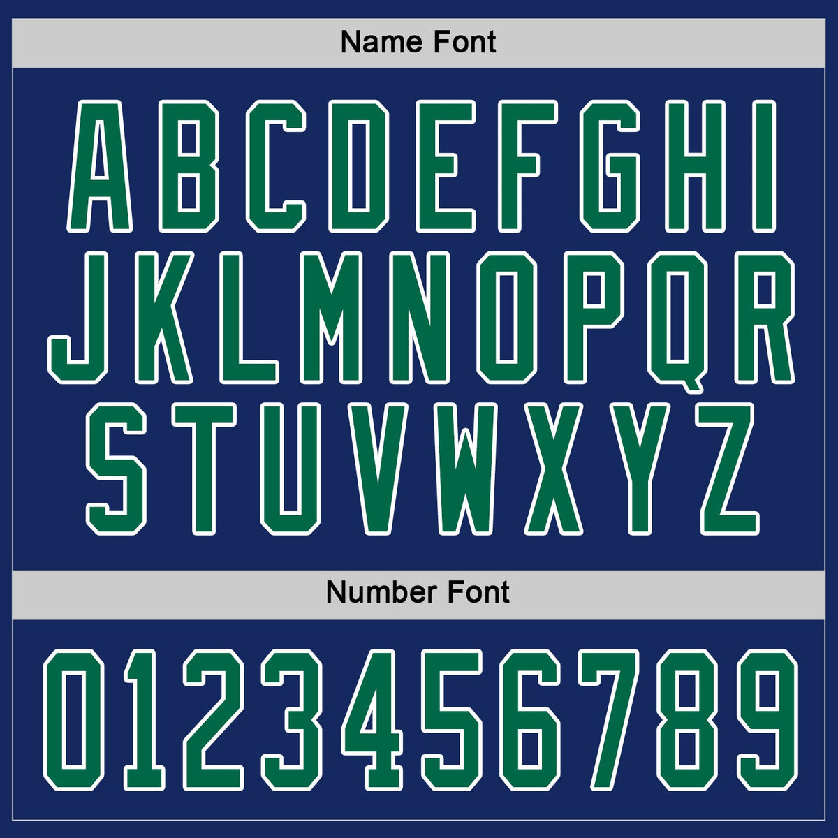 Custom Hockey Jersey - Royal Kelly Green-White product image 4