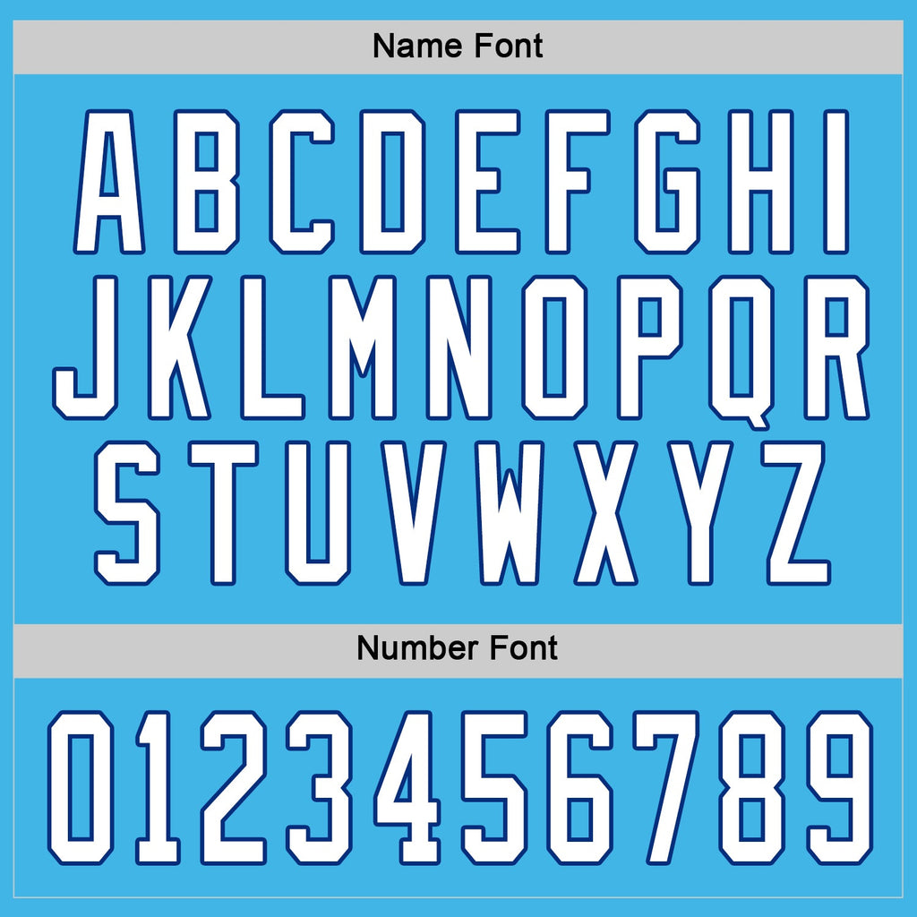 Custom Hockey Jersey - Sky Blue White-Royal product image 4