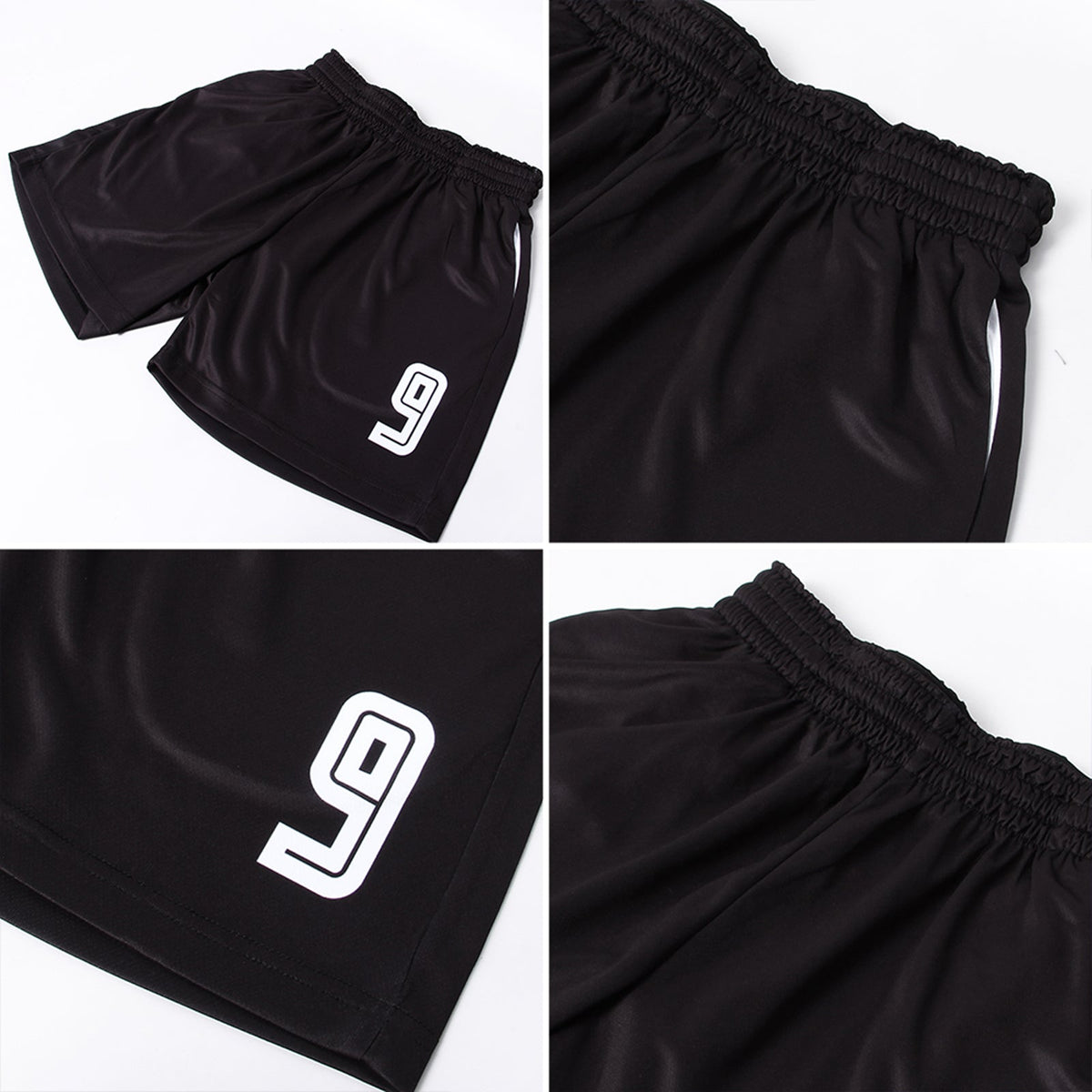 Custom Soccer Jersey - Purple White-Black Sublimation Fade product image 6