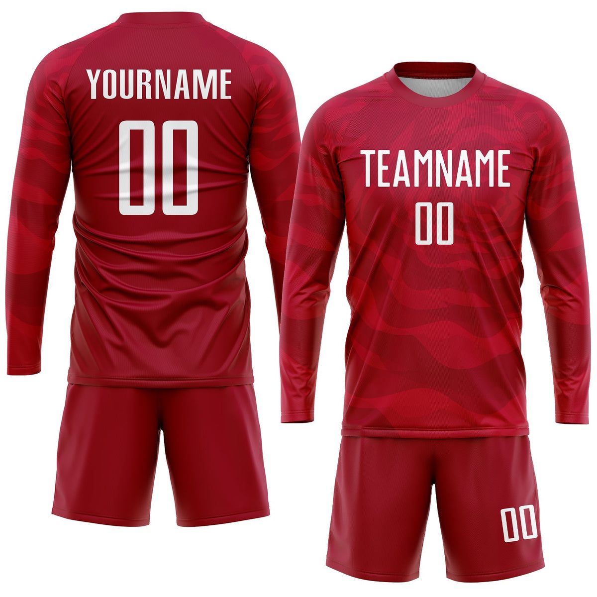 Custom Soccer Jersey - Red White Sublimation Uniform product image 4
