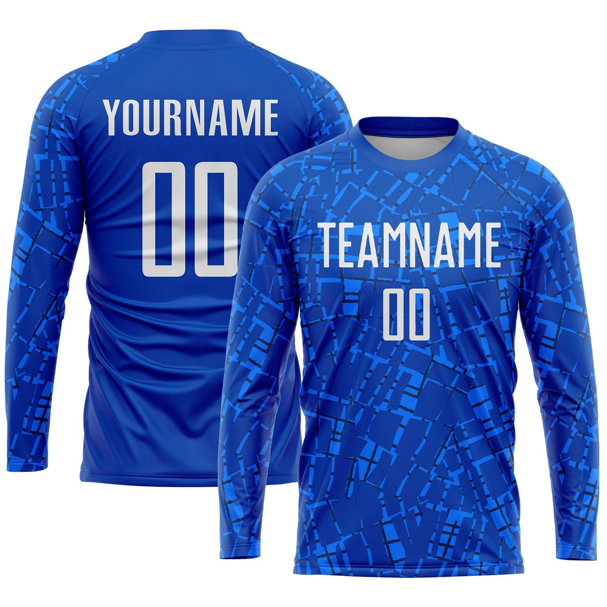 Custom Soccer Jersey - Royal White Sublimation Uniform product image 3