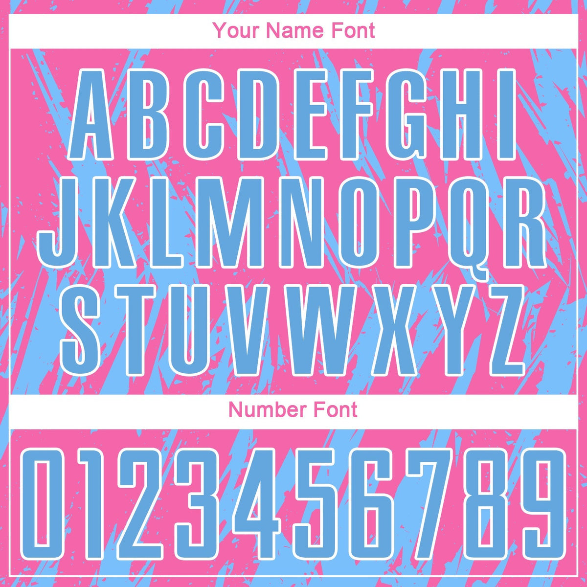 Custom Soccer Jersey - Pink Light Blue-White Sublimation product image 8