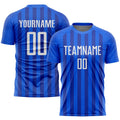 Custom Soccer Jersey - Royal White Sublimation Uniform product image 1