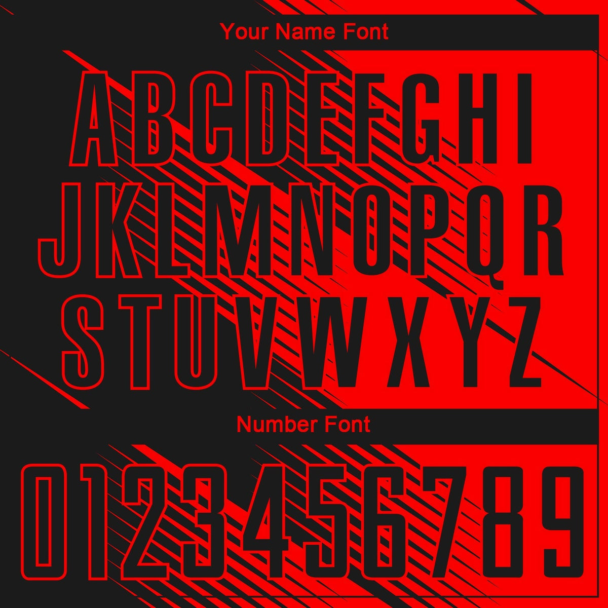 Custom Soccer Jersey - Red Black Sublimation Uniform product image 5