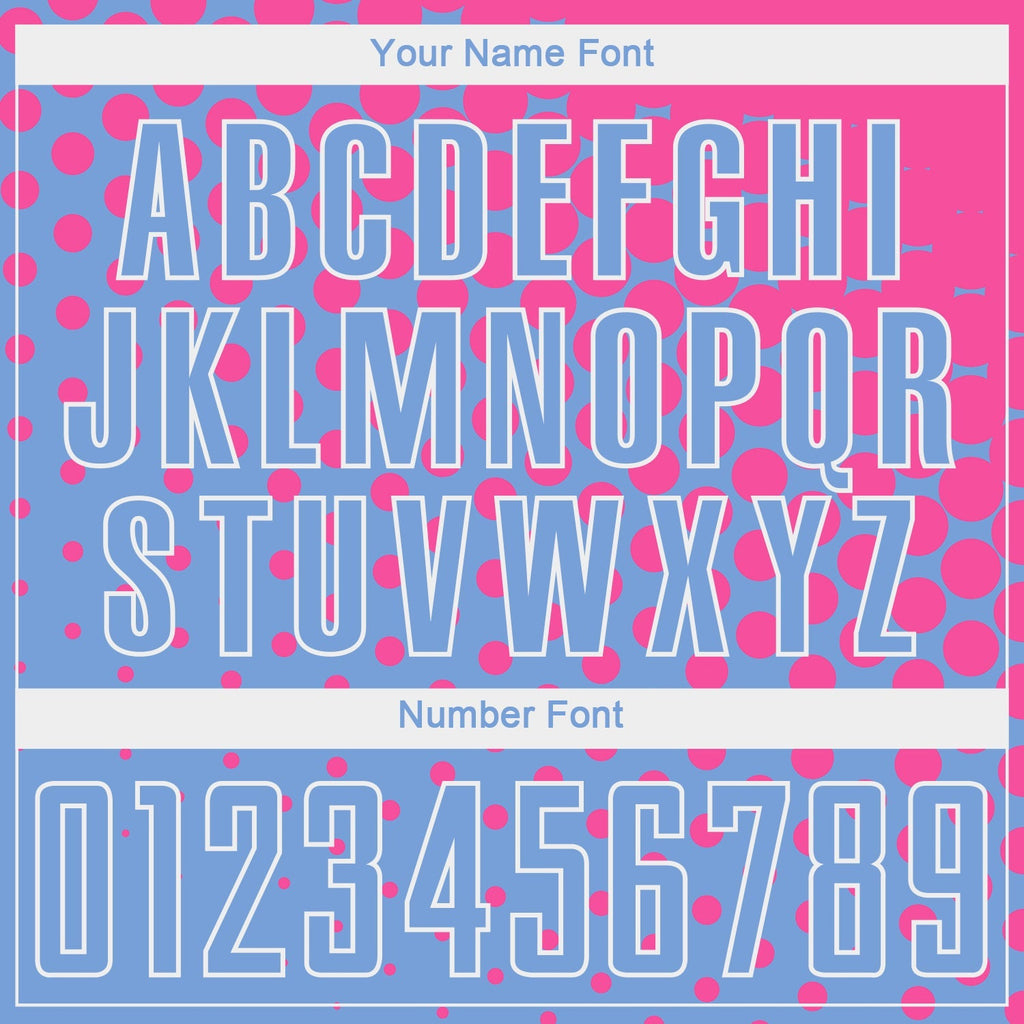 Custom Soccer Jersey - Light Blue Pink-White Sublimation product image 5