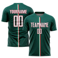 Custom Soccer Jersey - Green White-Red Sublimation Mexico product image 1