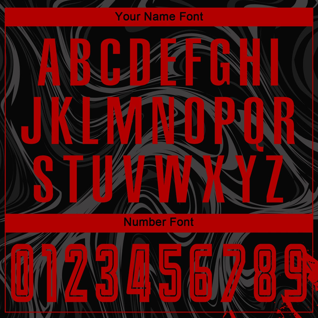 Custom Soccer Jersey - Black Red Sublimation Uniform product image 5