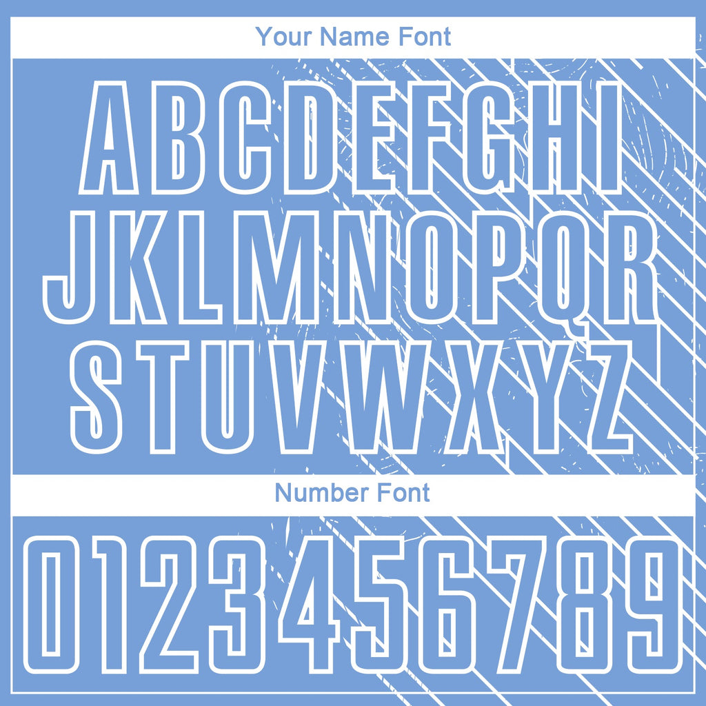 Custom Soccer Jersey - Light Blue White Lines Sublimation product image 6
