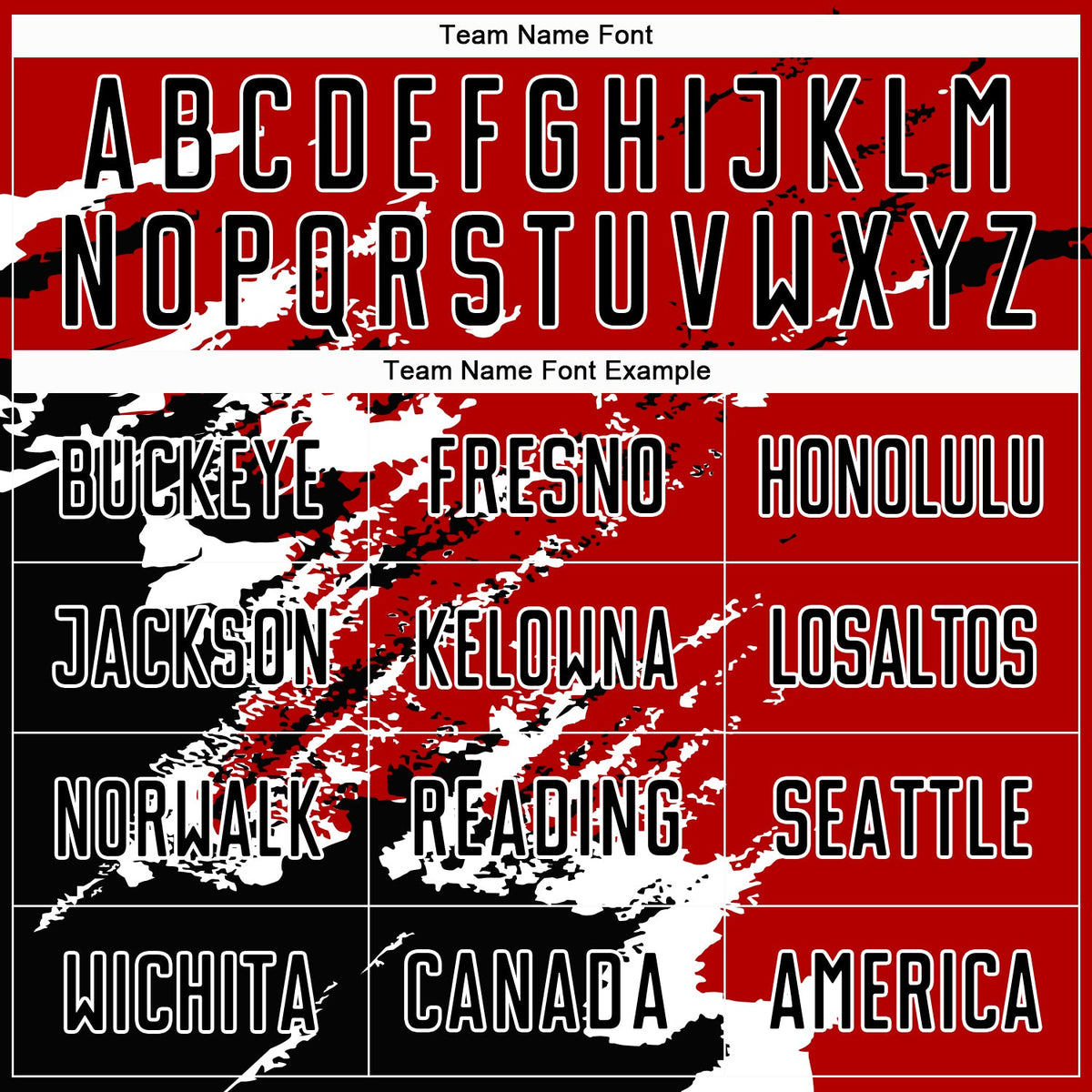Custom Soccer Jersey - Red Black-White Abstract Fragment product image 5