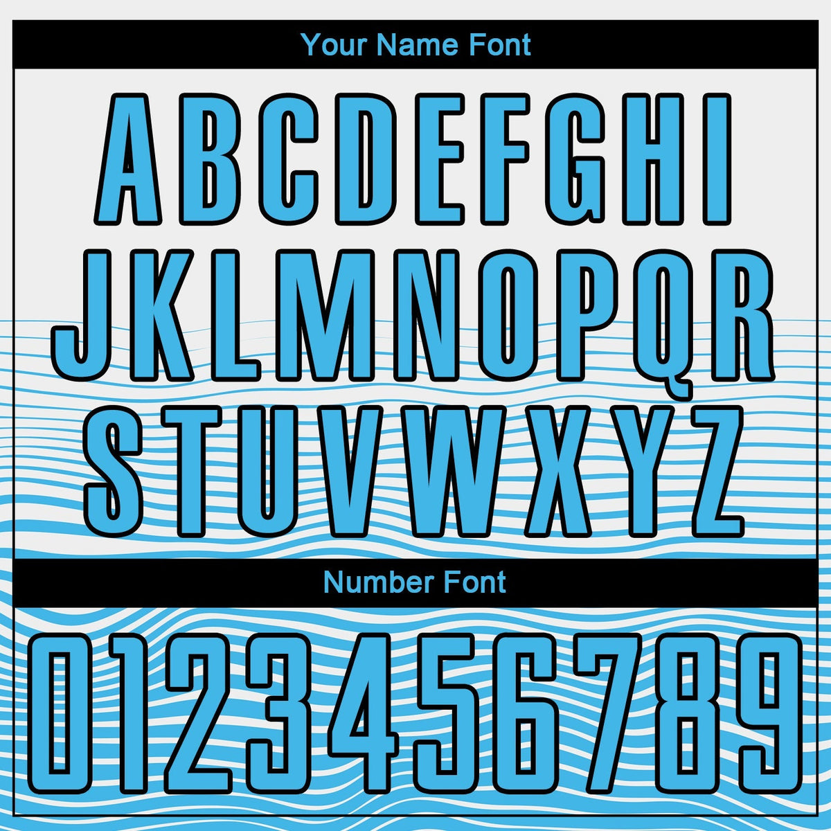Custom Soccer Jersey - White Sky Blue-Black Gradient Line product image 6