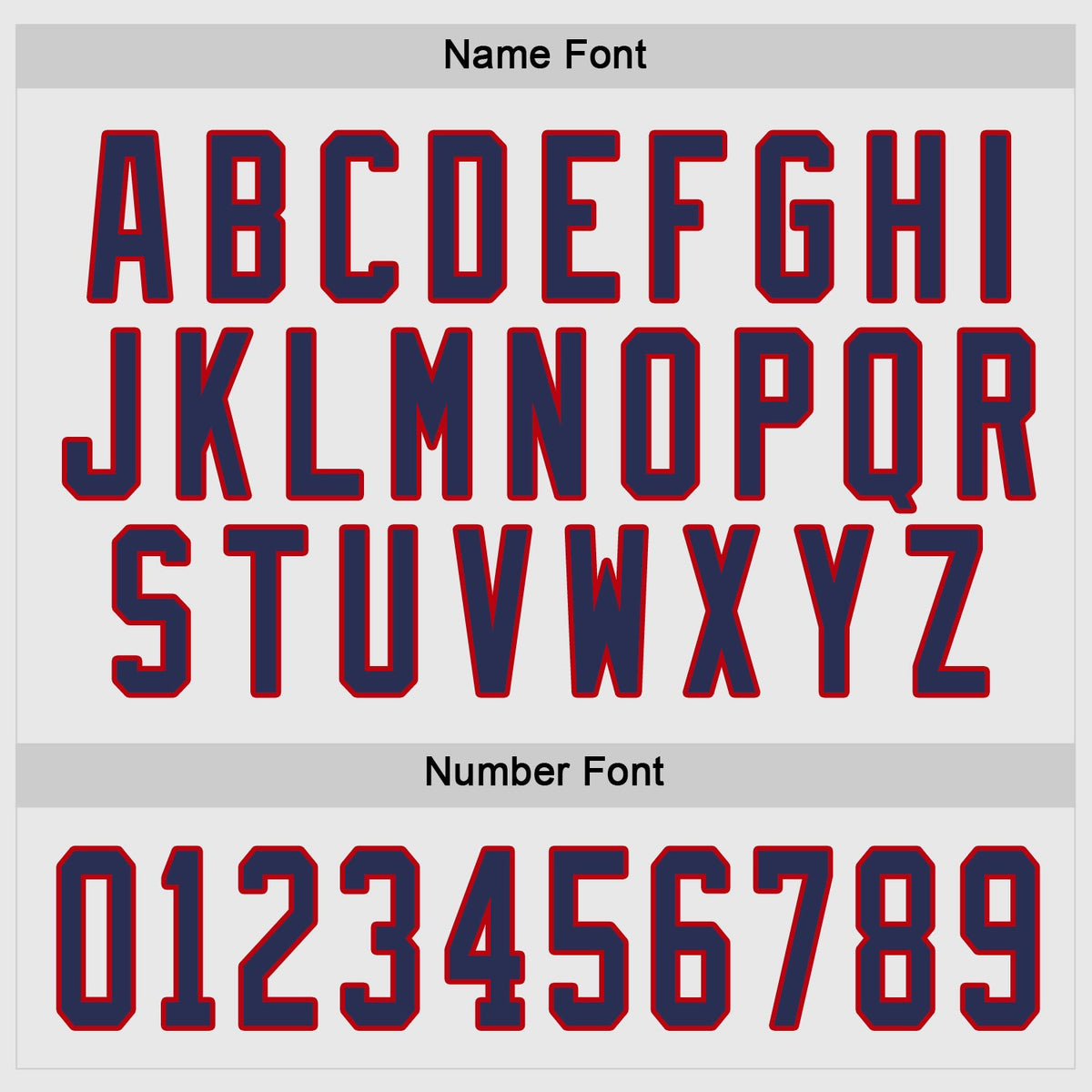Custom Hockey Jersey - White Navy-Red product image 4