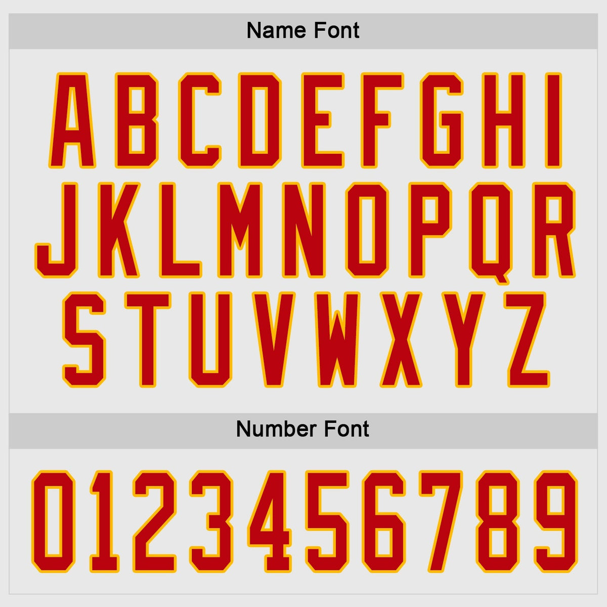 Custom Hockey Jersey - White Red-Gold product image 4