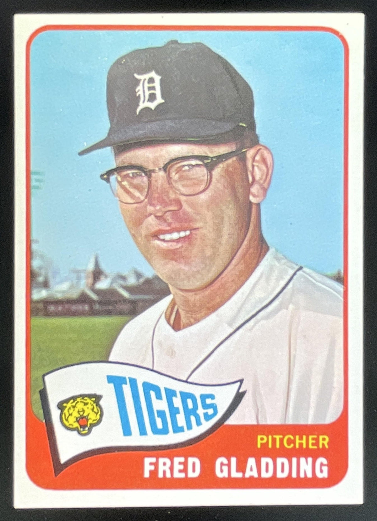 1965 Topps #37 Fred Gladding product image 1, provided for visual reference and product detail review