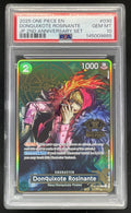 2025 One Piece 2nd Anniversary Set #030 DonQuixote Rosinante PSA 10 product image 1, provided for visual reference and