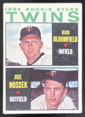 1964 Topps #532 Twins 1964 Rookie Stars Bud Bloomfield Joe Nossek UER RC product image 1, provided for visual reference and