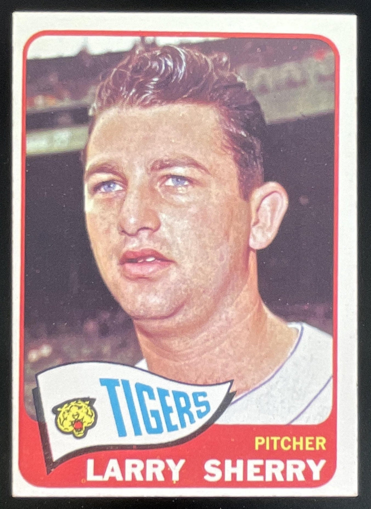 1965 Topps #408 Larry Sherry product image 1, provided for visual reference and product detail review