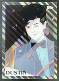 2025 Topps High Tek Stranger Things Glam #G-1 Dustin Henderson product image 1, provided for visual reference and product