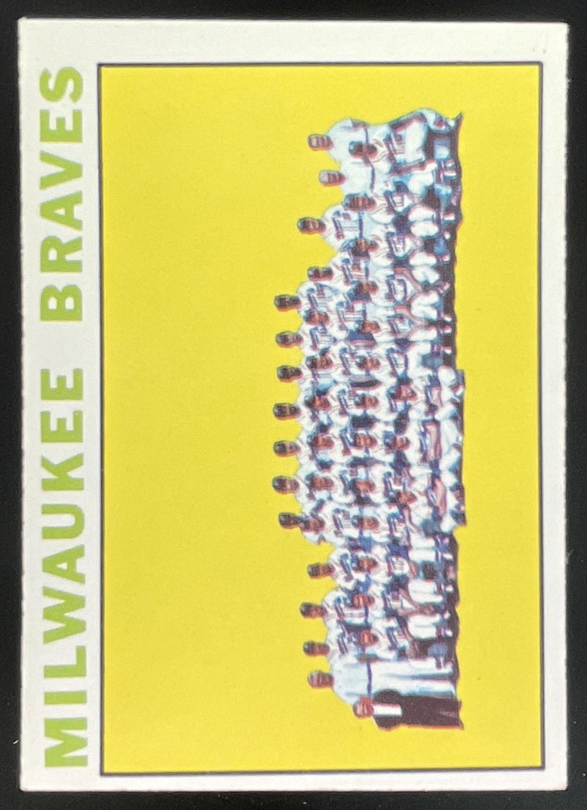 1964 Topps #132 Milwaukee Braves product image 1, provided for visual reference and product detail review