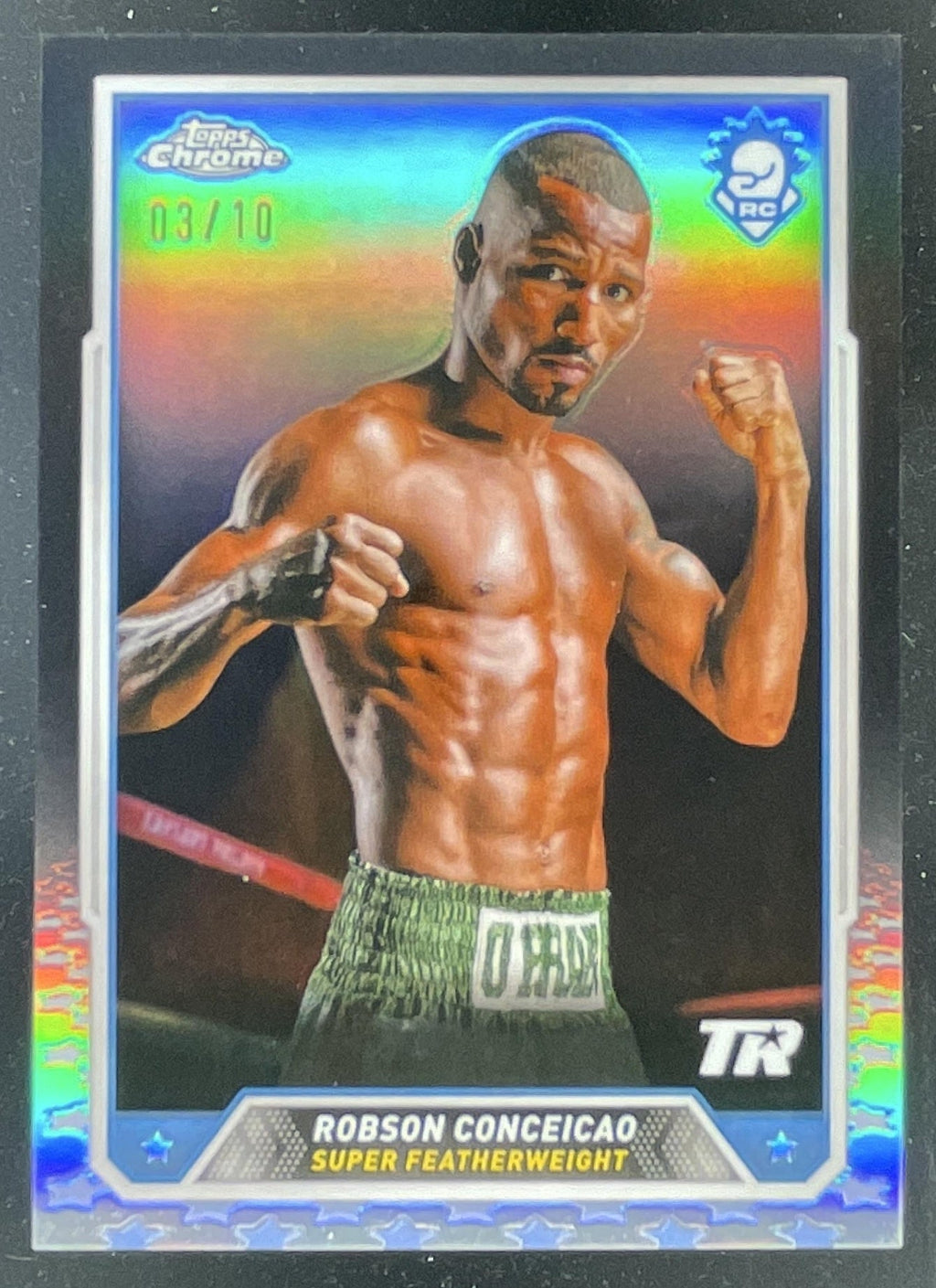 2024 Topps Chrome Black Refractor #16 Robson Conceicao /10 product image 1, provided for visual reference and product detail