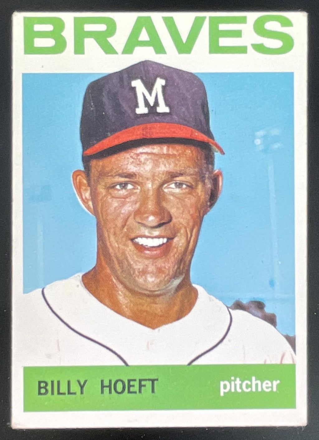 1964 Topps #551 Billy Hoeft product image 1, provided for visual reference and product detail review
