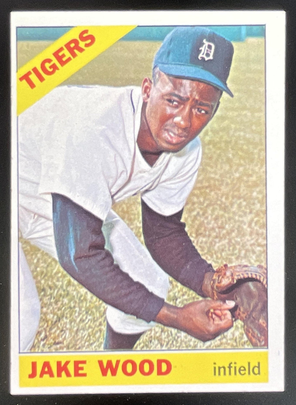 1966 Topps #509 Jake Wood product image 1, provided for visual reference and product detail review