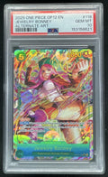 2025 One Piece Legacy of the Master Alternate Art #OP12118 Jewelry Bonney PSA 10 product image 1, provided for visual