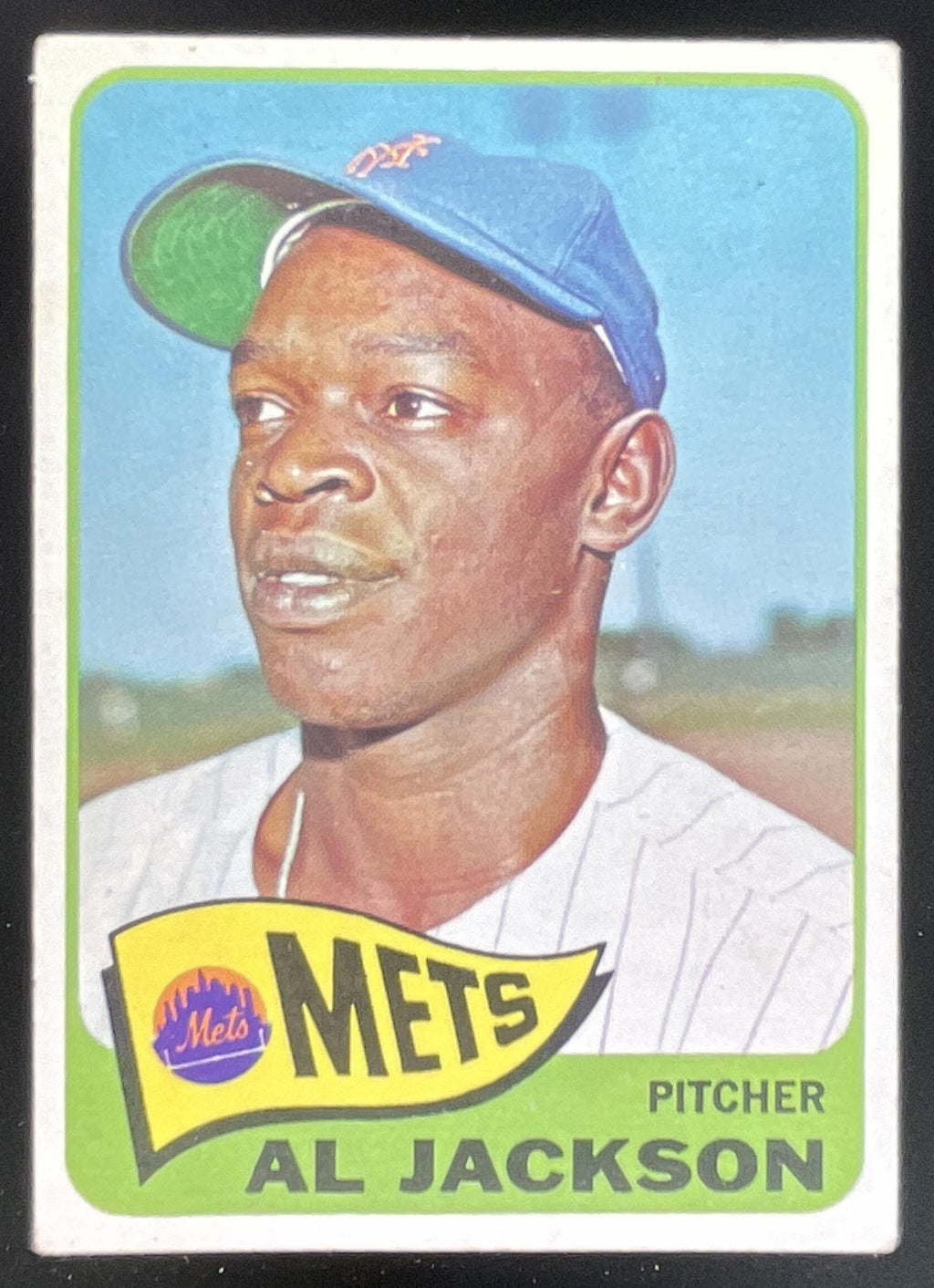 1965 Topps #381 Al Jackson product image 1, provided for visual reference and product detail review