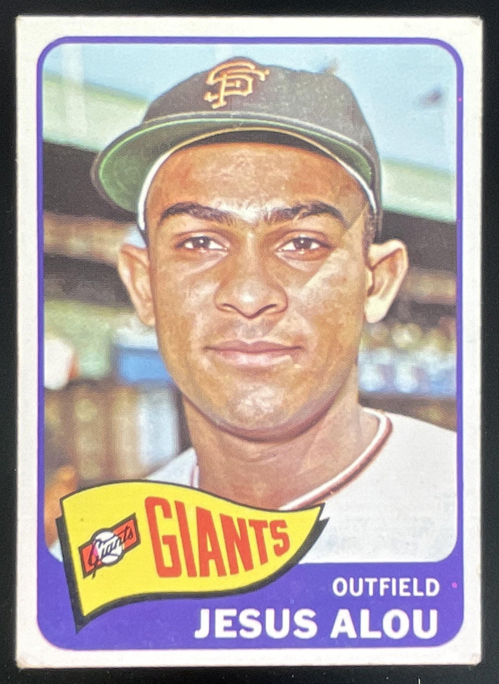 1965 Topps #545 Jesus Alou product image 1, provided for visual reference and product detail review
