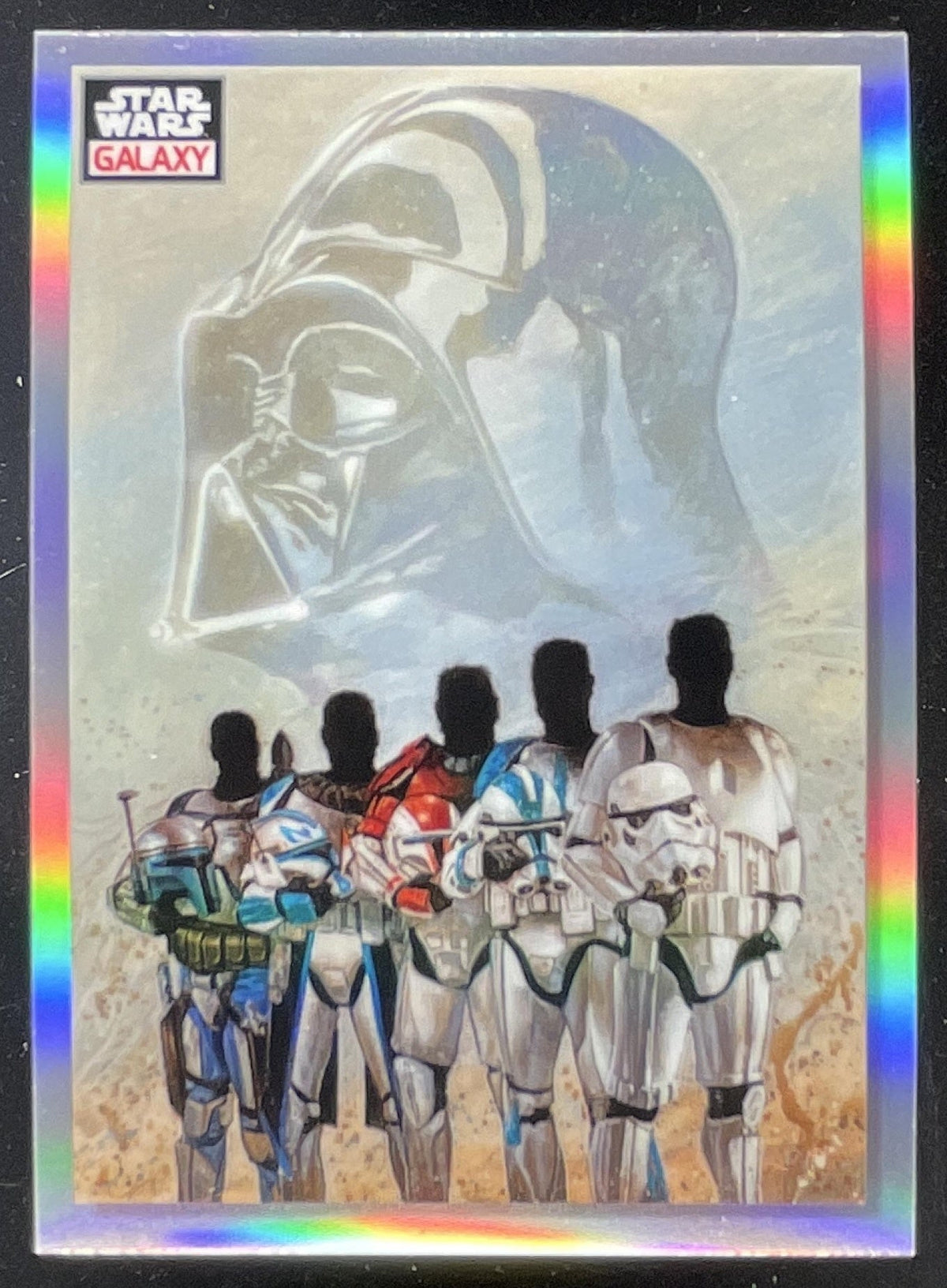 2023 Topps Chrome Star Wars Galaxy Refractor #57 The Empire s Forces product image 1, provided for visual reference and