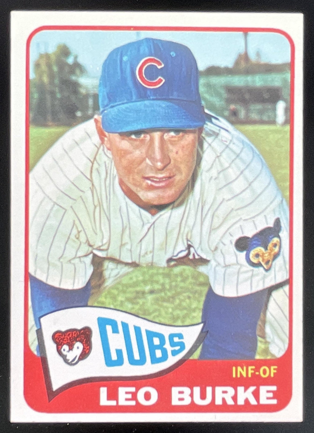 1965 Topps #202 Leo Burke product image 1, provided for visual reference and product detail review