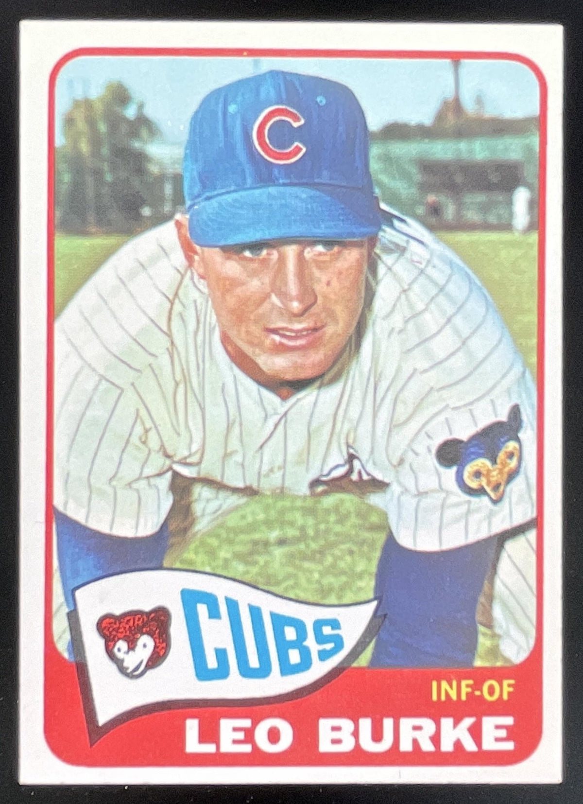 1965 Topps #202 Leo Burke product image 1, provided for visual reference and product detail review