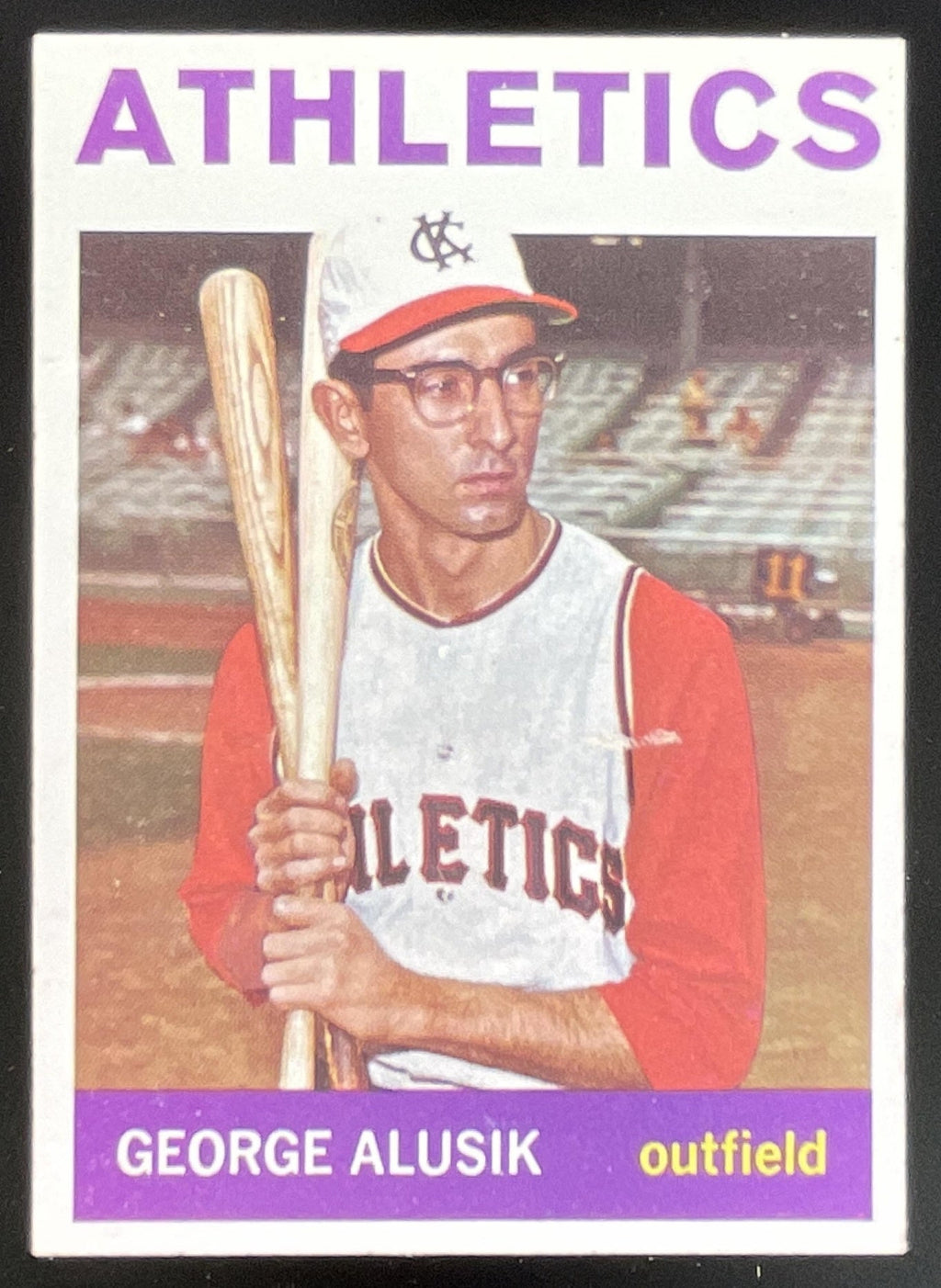 1964 Topps #431 George Alusik product image 1, provided for visual reference and product detail review