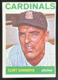 1964 Topps #385 Curt Simmons product image 1, provided for visual reference and product detail review