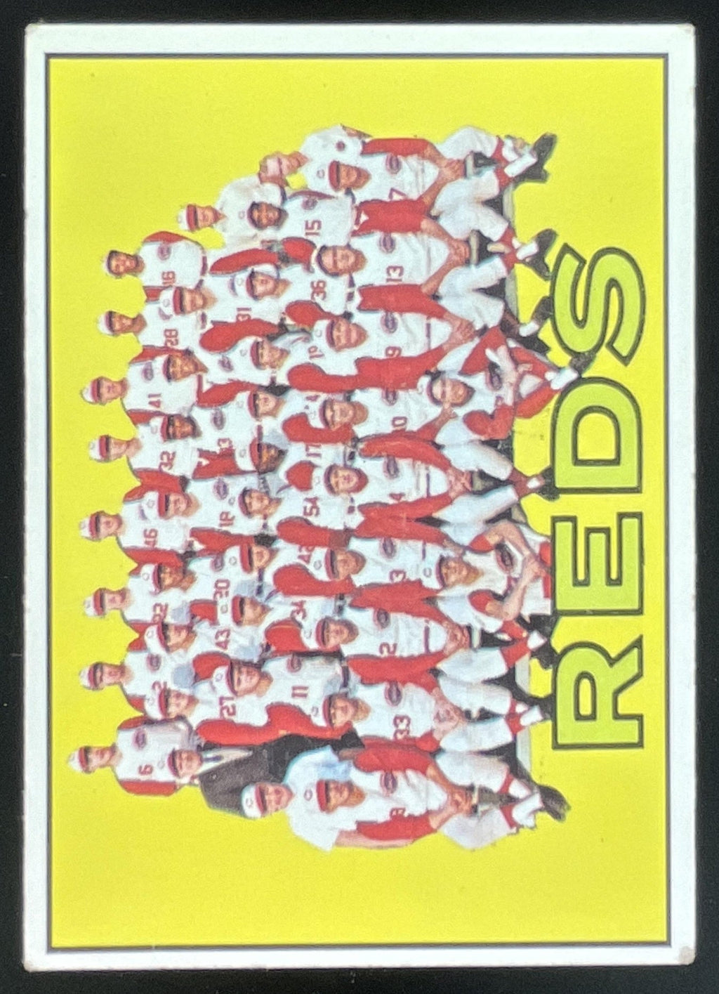 1967 Topps #407 Cincinnati Reds product image 1, provided for visual reference and product detail review