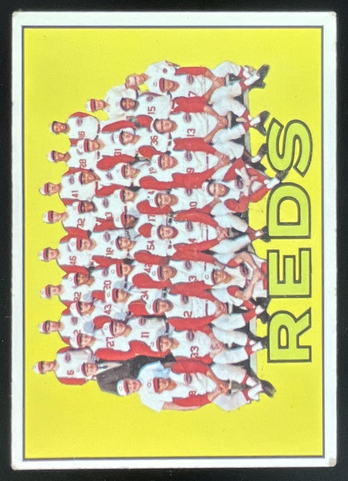 1967 Topps #407 Cincinnati Reds product image 1, provided for visual reference and product detail review