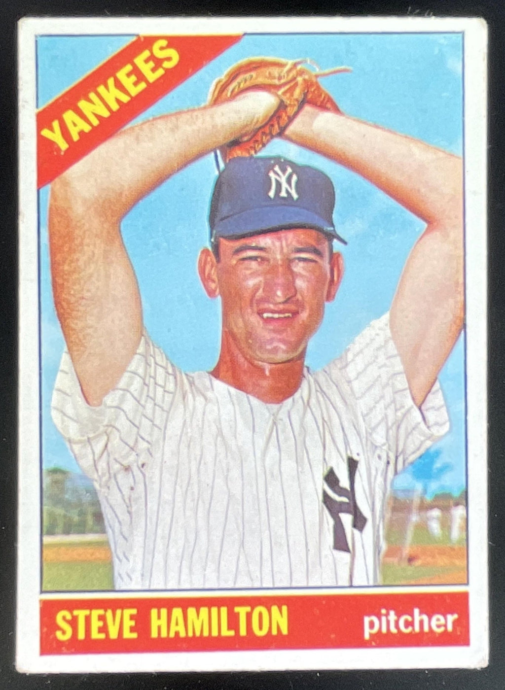 1966 Topps #503 Steve Hamilton product image 1, provided for visual reference and product detail review