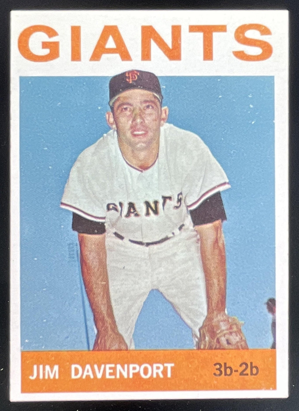 1964 Topps #82 Jim Davenport product image 1, provided for visual reference and product detail review