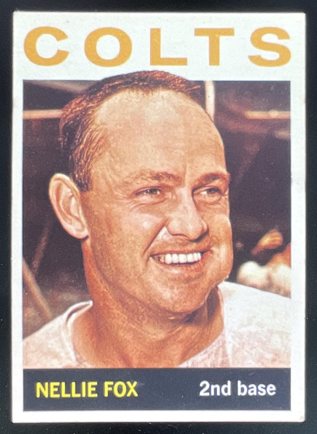 1964 Topps #205 Nellie Fox product image 1, provided for visual reference and product detail review