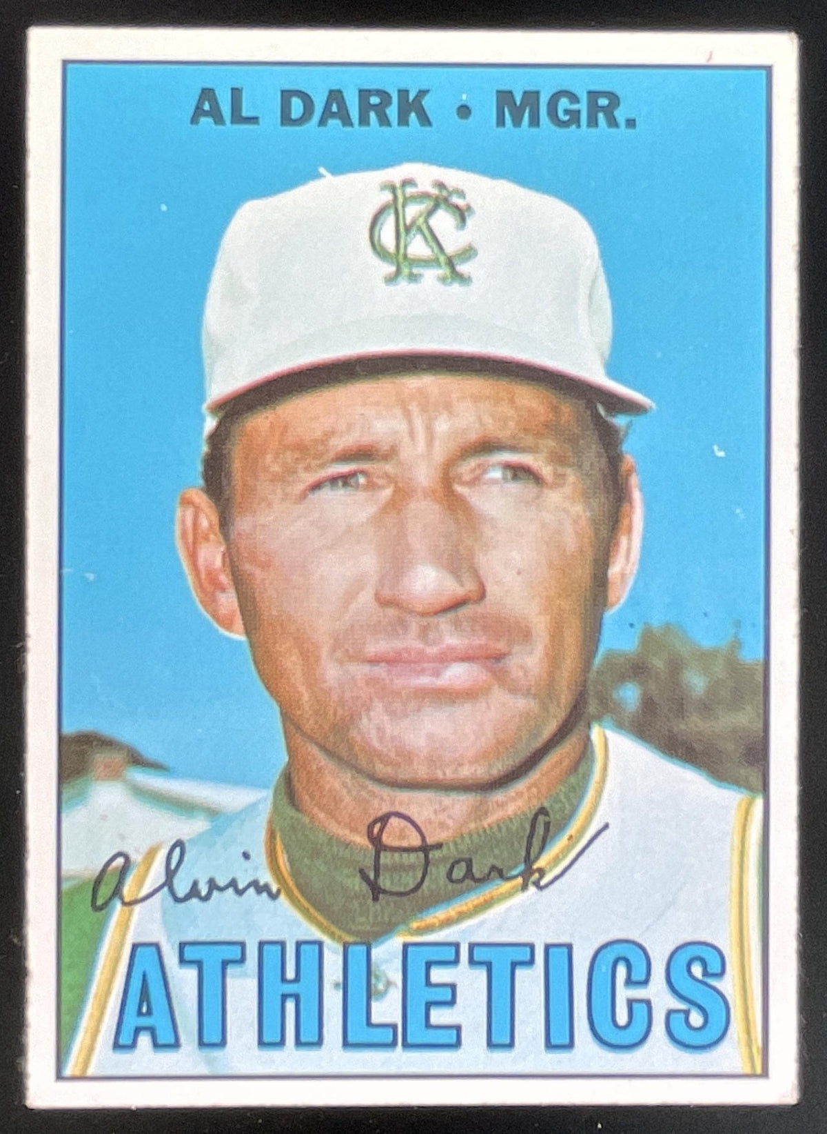 1967 Topps #389 Al Dark product image 1, provided for visual reference and product detail review