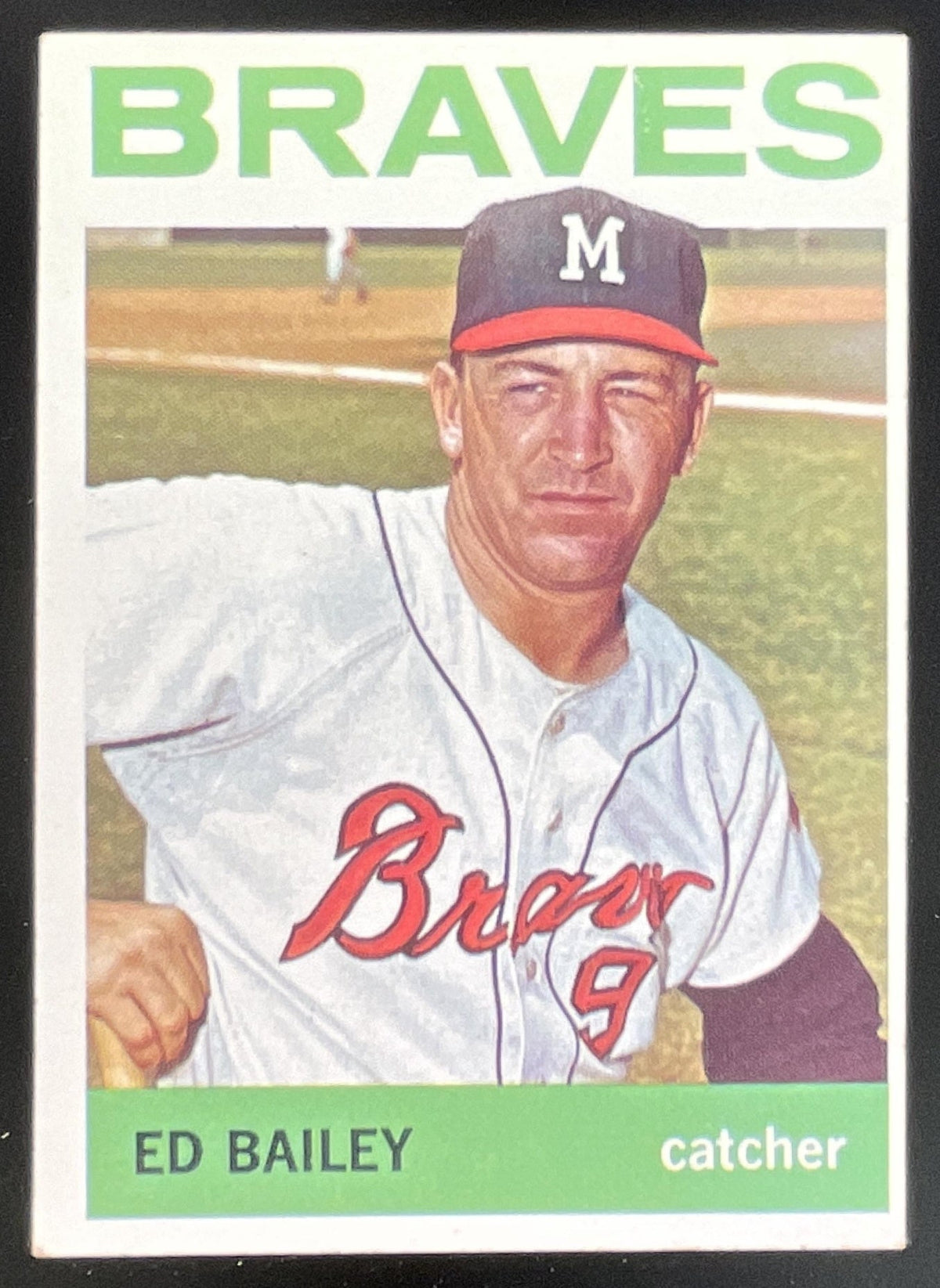 1964 Topps #437 Ed Bailey product image 1, provided for visual reference and product detail review
