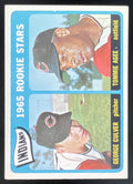 1965 Topps #166 Indians 1965 Rookie Stars George Culver Tommie Agee RS, RC product image 1, provided for visual reference